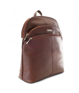 Brown leather backpack 311-8955-40